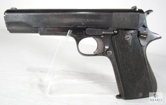 Star Firearms Model B 9mm Luger Semi-Auto Pistol