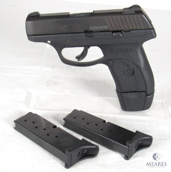 Ruger LC9s 9mm Luger Semi-Auto Compact Pistol with Three Magazines