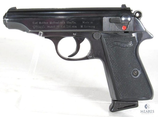 Walther PP Waffenfabrik 7.65mm / .32 ACP Semi-Auto Pistol with Police Shield Stamp