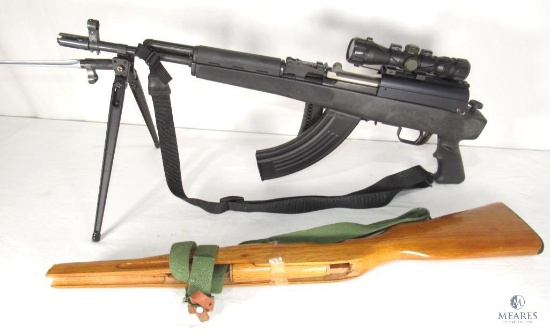Norinco SKS 7.62x39 Semi-Auto Rifle Loaded with Accessories