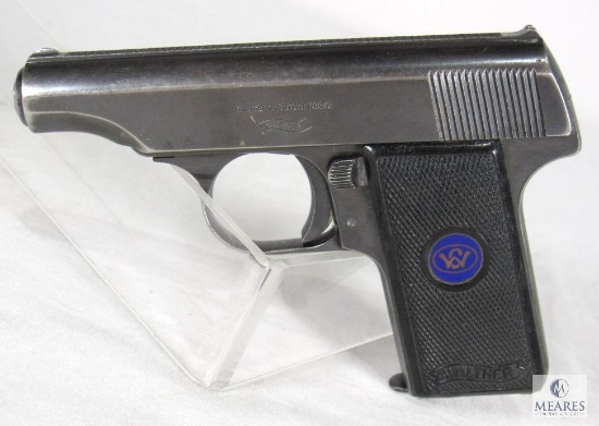 Walther Model 8 .25 ACP Semi-Auto Pocket Pistol