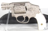 Stunning Smith & Wesson .42 Airweight .38 SPL Engraved Revolver