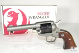 New Ruger Wrangler .22LR Silver Cerakote Revolver