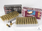 99 Rounds Fiocchi Enfield .455 MK II Webley Ammo 262 Grain