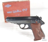 Beautiful! Walther Manurhin PP 7.65mm / .32 ACP Semi-Auto Pistol in Original Box