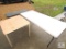 Lifetime 6' Folding Table and Two Samsonite Card Tables