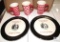 University of Georgia Food Services Plates and Red/White Mugs