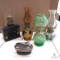 Collection of Decorative Oil Lamps with Ronson Lighter