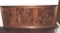 Framed Parlor Room Scene Textile