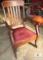 Antique Tiger Oak Rocking Chair