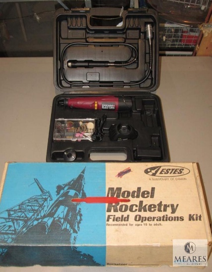 Chicago Electric Rotary Tool with Partial Model Rocketry Kit