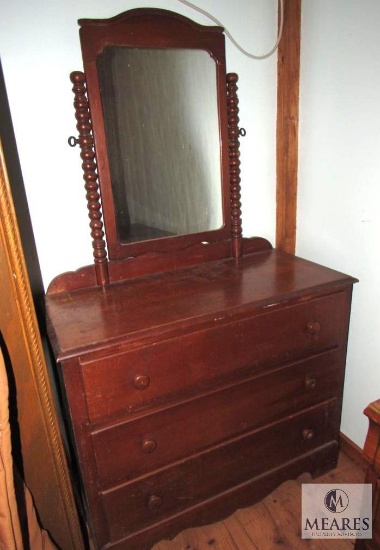 Vintage Dresser with Mirror