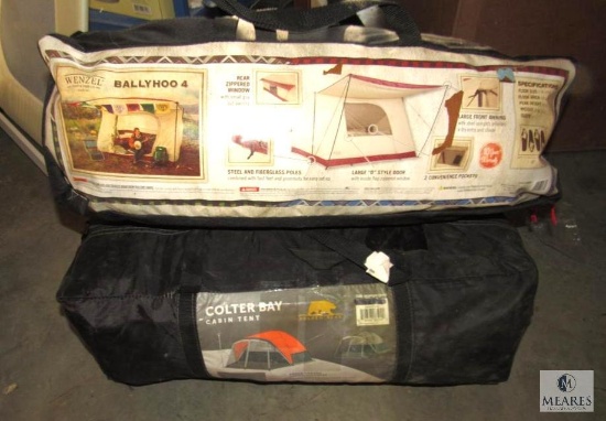 Ballyhoo 4 and Colter Bay Cabin Tent