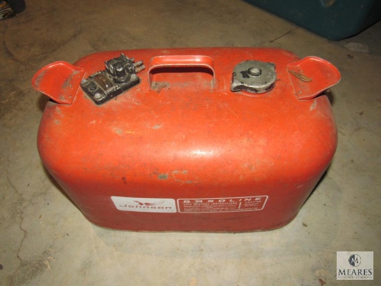 Vintage Johnson 6-Gallon Metal Gas Can