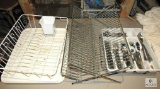 Flatware with Dish Drying Racks