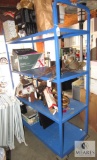 Win-Holt Metal Rolling Four-Shelf Cart