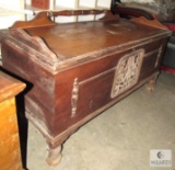 Antique Jacob Bloom Cedar Hope Chest