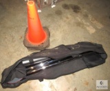 Dancer Pole with Traffic Cones