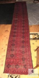 Black and Red Runner