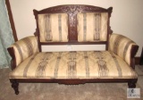 Antique Bench with New Upholstery