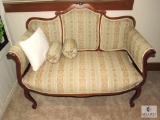 Antique Bench with Possible Original Upholstery