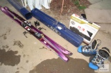 Salomon 9000EXP Snow Skis, Snowboard Boots, and New Snowboard Bag Combo