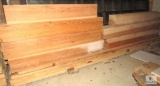 Seven 6x6 Wood Blocks, Over 30 Sticks of 8-foot 2x4s, Three 16-foot Planks of 1x16