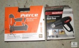 Pierce 18GA Brad Nailer, Drill Master Heat Gun