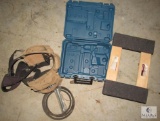 Small Moving Dolly, Empty Hercules Case, Toolbelt