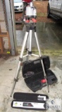 Pittsburgh Rotary Laser Level on Tripod with Case and Bosch Angle Finder
