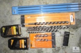 Assorted Drill and Auger Bits