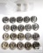 Roll of Beautiful 1964 90% Silver Kennedy Half Dollars