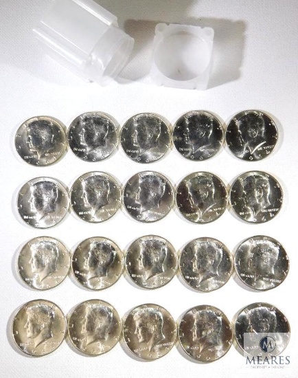 Roll of Beautiful 1964 90% Silver Kennedy Half Dollars