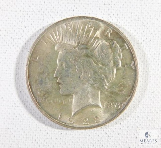 1922 Silver Peace Dollar