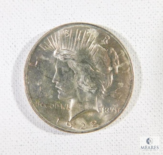 1922 Silver Peace Dollar