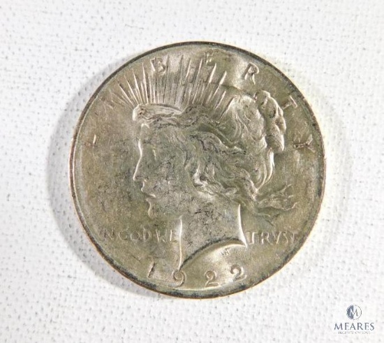 1922 Silver Peace Dollar