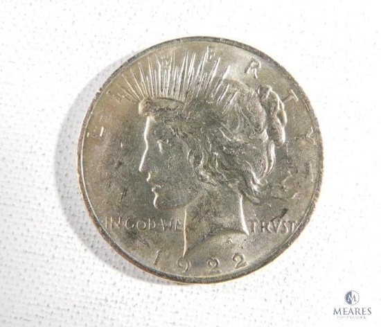 1922 Silver Peace Dollar