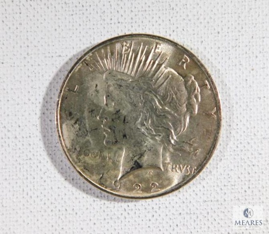 1922 Silver Peace Dollar