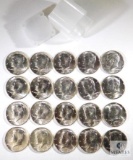 Roll of Beautiful 1964 90% Silver Kennedy Half Dollars