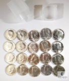 Roll of Beautiful 1964 90% Silver Kennedy Half Dollars