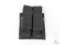 Dual Magazine Black Molle Pouch