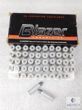 50 Rounds Blazer .38 SPL 158 Grain Lead Round Nose Ammo