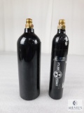 Lot of Two CO2 Bottles for Paintball Guns (NO SHIPPING)