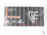 50 Rounds Fiocchi 9x18 Ultra 9x18 Police 100 Grain FMJTC Ammo