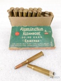 15 Rounds Remington Kleanbore .30-40 KRAG 220 Grain Soft Point Ammo