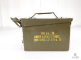 165 Rounds Norwegian .30-06 M2 Ball Ammo Non-Corrosive Brass Case with Ammo Can