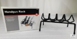 New Handgun Rack Holds up to 4 Handguns