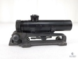 3x20 Riflescope Mounted on AR Carry Handle