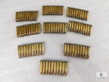 90 Count .223 / 5.56 Brass on Stripper Clips for Reloading