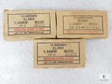 60 Rounds Lake City 5.56mm M200 Blanks